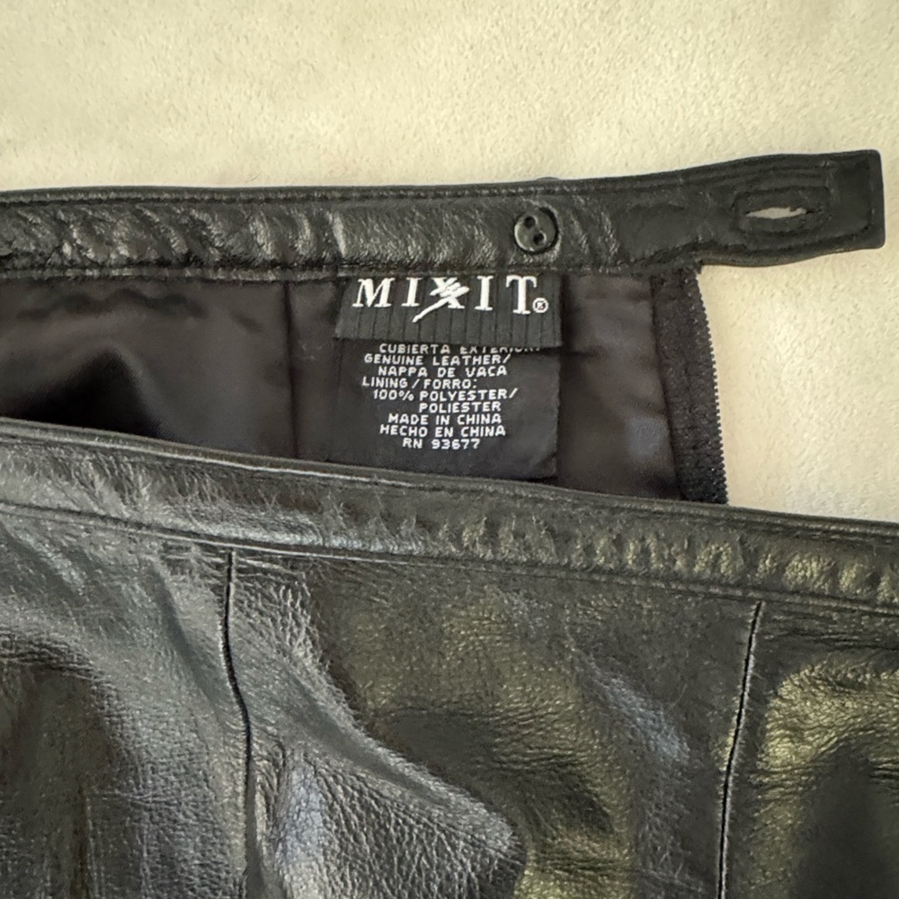 Mixit Black Pencil Skirt - Picture 6 of 10